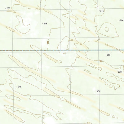 nswtopo 6231-N BARNA & NILGINEE digital map