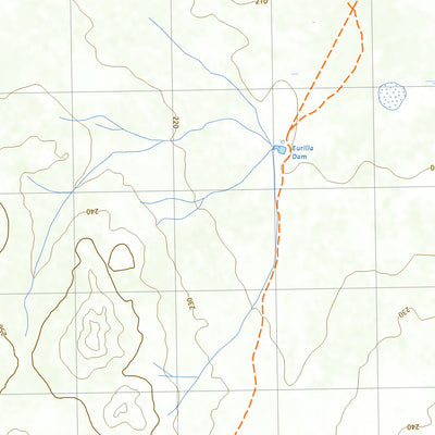 nswtopo 6232-S GILLES & BOTENELLA digital map