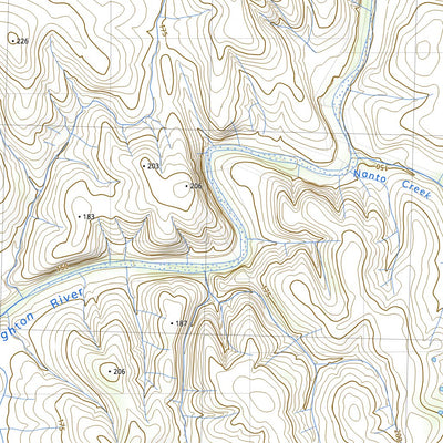 6530-1N KOOLUNGA NORTH Map by nswtopo | Avenza Maps