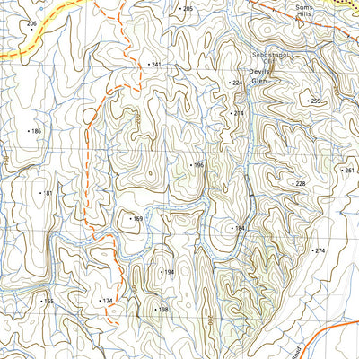 nswtopo 6531-S CRYSTAL BROOK & GLADSTONE digital map