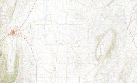 nswtopo 6533-S QUORN & MOOCKRA digital map