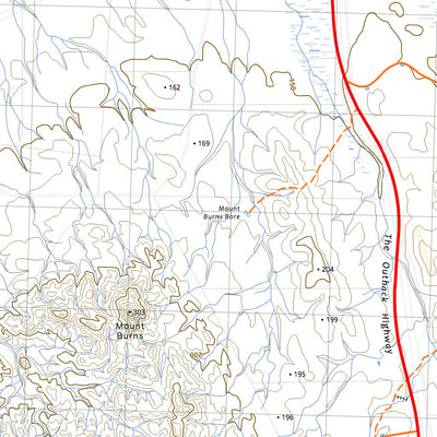 nswtopo 6535-S WINTABATINYANA & EDEOWIE digital map