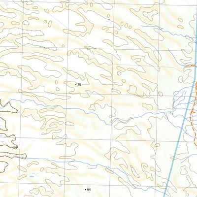 nswtopo 6536-S WARRIOOTA & BELTANA digital map