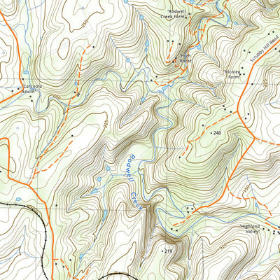 nswtopo 6627-1S ECHUNGA SOUTH digital map