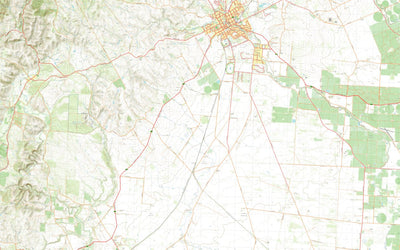 nswtopo 6627-2N MILANG NORTH digital map