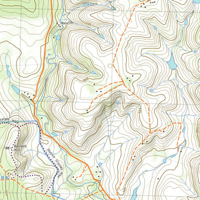 nswtopo 6627-2N MILANG NORTH digital map