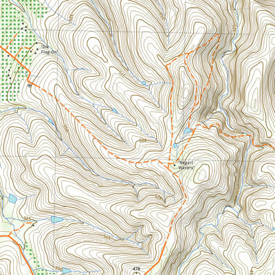 nswtopo 6628-1N BAROSSA NORTH digital map