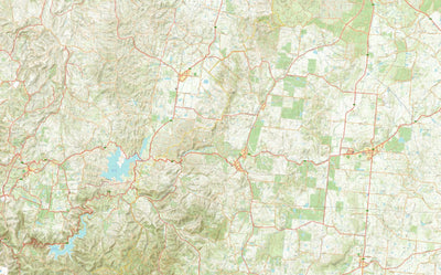 nswtopo 6628-2N ONKAPARINGA NORTH digital map