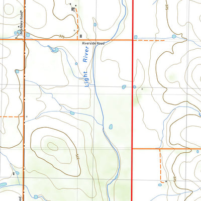 nswtopo 6629-1S RIVERTON SOUTH digital map