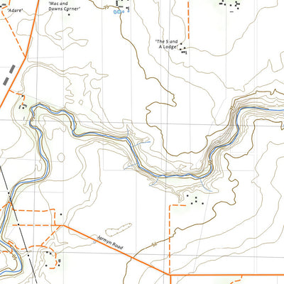 nswtopo 6629-3S HAMLEY BRIDGE SOUTH digital map