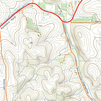nswtopo 6629-4N HALBURY NORTH digital map