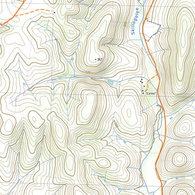 nswtopo 6629-4N HALBURY NORTH digital map