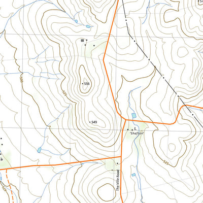 nswtopo 6630-1S BURRA SOUTH digital map