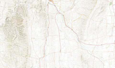 nswtopo 6630-4N SPALDING NORTH digital map