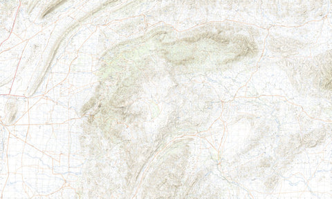 nswtopo 6634-S WARCOWIE & HOLOWILENA digital map