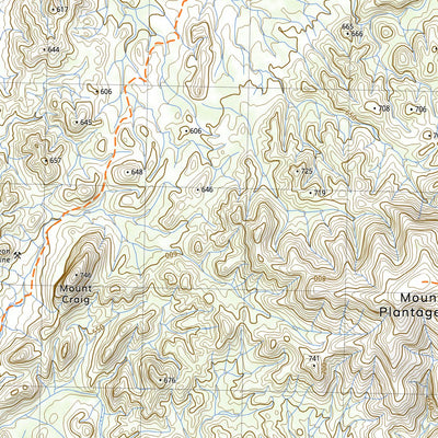 nswtopo 6634-S WARCOWIE & HOLOWILENA digital map