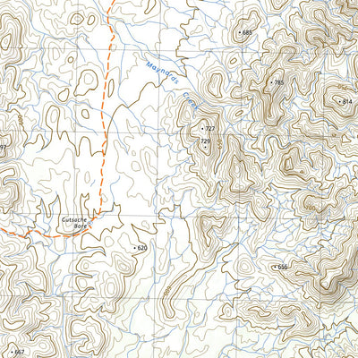 nswtopo 6636-N ANGEPENA & GODDARD digital map