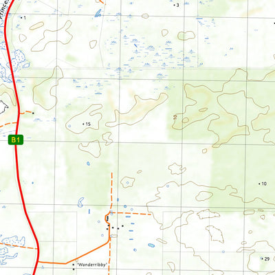 nswtopo 6726-E MENINGIE & MAGRATH FLAT digital map