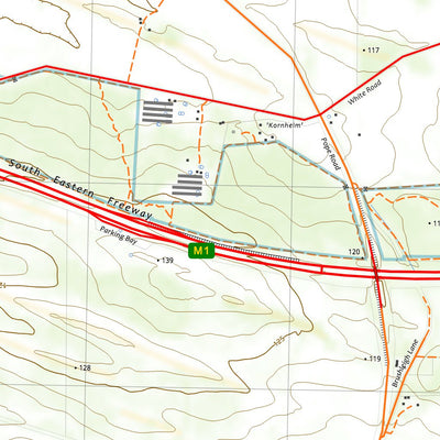 nswtopo 6727-4S MONARTO SOUTH digital map