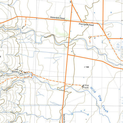 nswtopo 6729-S TRURO & SANDLETON digital map
