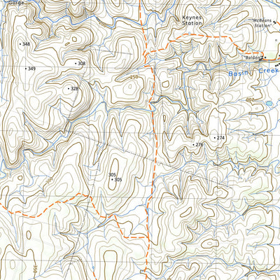 nswtopo 6729-S TRURO & SANDLETON digital map