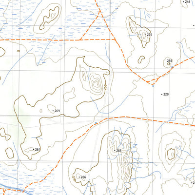 nswtopo 6731-S CAROONA & WILLARA digital map