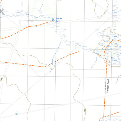 nswtopo 6732-N BUNDARA & PARATOO digital map