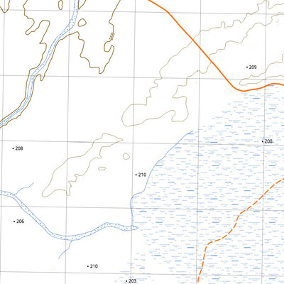 nswtopo 6733-N ORAMA & KOONAMORE digital map