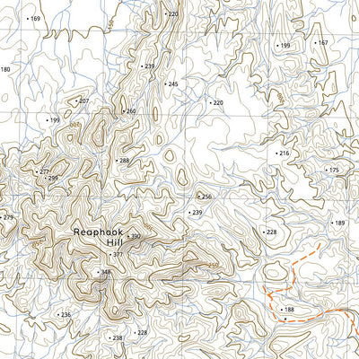 nswtopo 6735-S ARTIPENA & REAPHOOK digital map