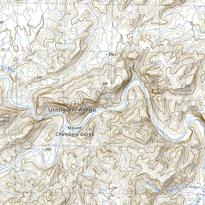 nswtopo 6736-S WERTALOONA & ARROWIE digital map