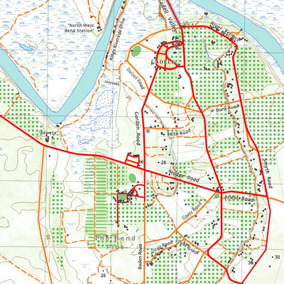nswtopo 6829-N MORGAN & CADELL digital map