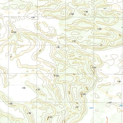 nswtopo 6926-N CARCUMA & PRURA digital map