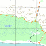 nswtopo 7021-1-N GLENELG RIVER NORTH digital map