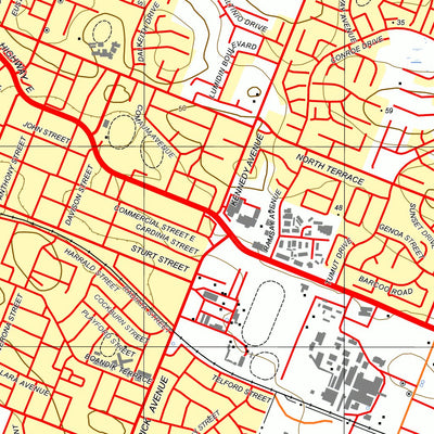 nswtopo 7022-2-N RENNICK NORTH digital map