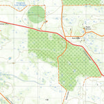 nswtopo 7022-N KALANGADOO & NANGWARRY digital map