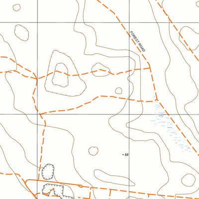 nswtopo 7023-1-S ELLOUERA SOUTH digital map