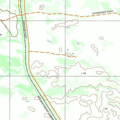 nswtopo 7024-1-N MT MOFFAT NORTH digital map