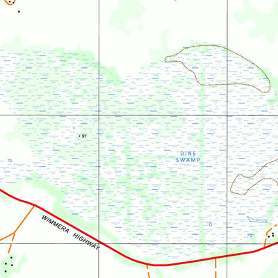 nswtopo 7024-2-S KIDMAN SOUTH digital map