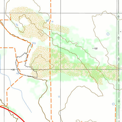 nswtopo 7025-2-N SERVICETON NORTH digital map
