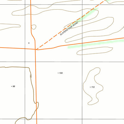 nswtopo 7027-1-S MANYA SOUTH digital map