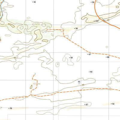 nswtopo 7027-N KARTE & PRIMPUN BORE digital map