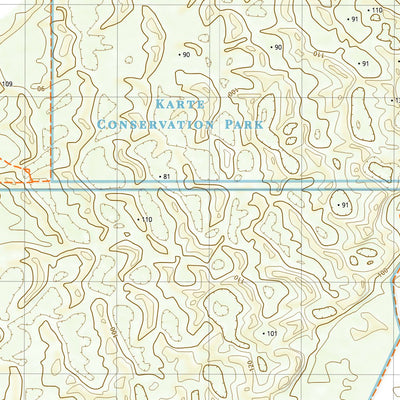 nswtopo 7027-N KARTE & PRIMPUN BORE digital map