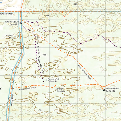 nswtopo 7027-S PINNAROO & LAMEROO digital map