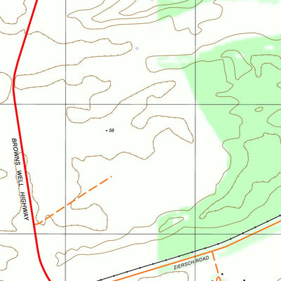 nswtopo 7028-2-S MURRAY SUNSET SOUTH digital map
