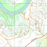 nswtopo 7029-1-N LACY NORTH digital map