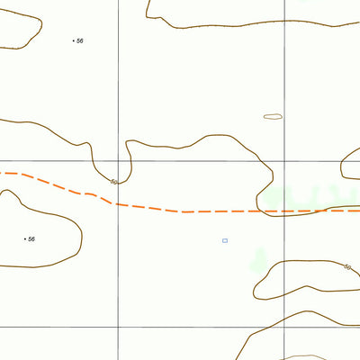 nswtopo 7029-1-S LACY SOUTH digital map