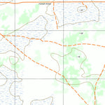 nswtopo 7029-2-S CARWARP SOUTH digital map