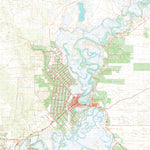 nswtopo 7029-N RENMARK & PARINGA digital map