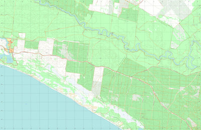 nswtopo 7121-4-N NELSON NORTH digital map