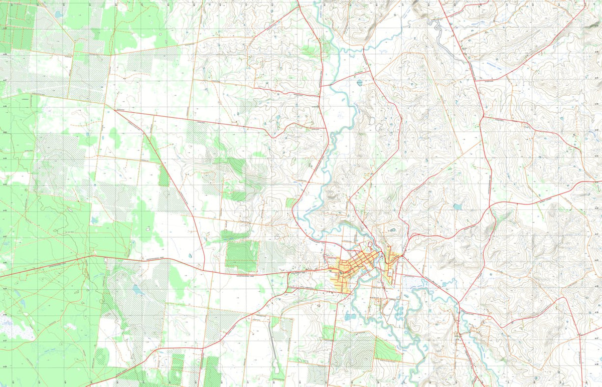 7122-1-N CASTERTON NORTH Map by nswtopo | Avenza Maps